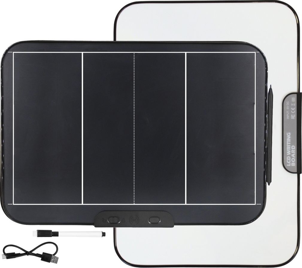 Batteriebetriebene LCD Taktiktafel Volleyball mit Zubehör